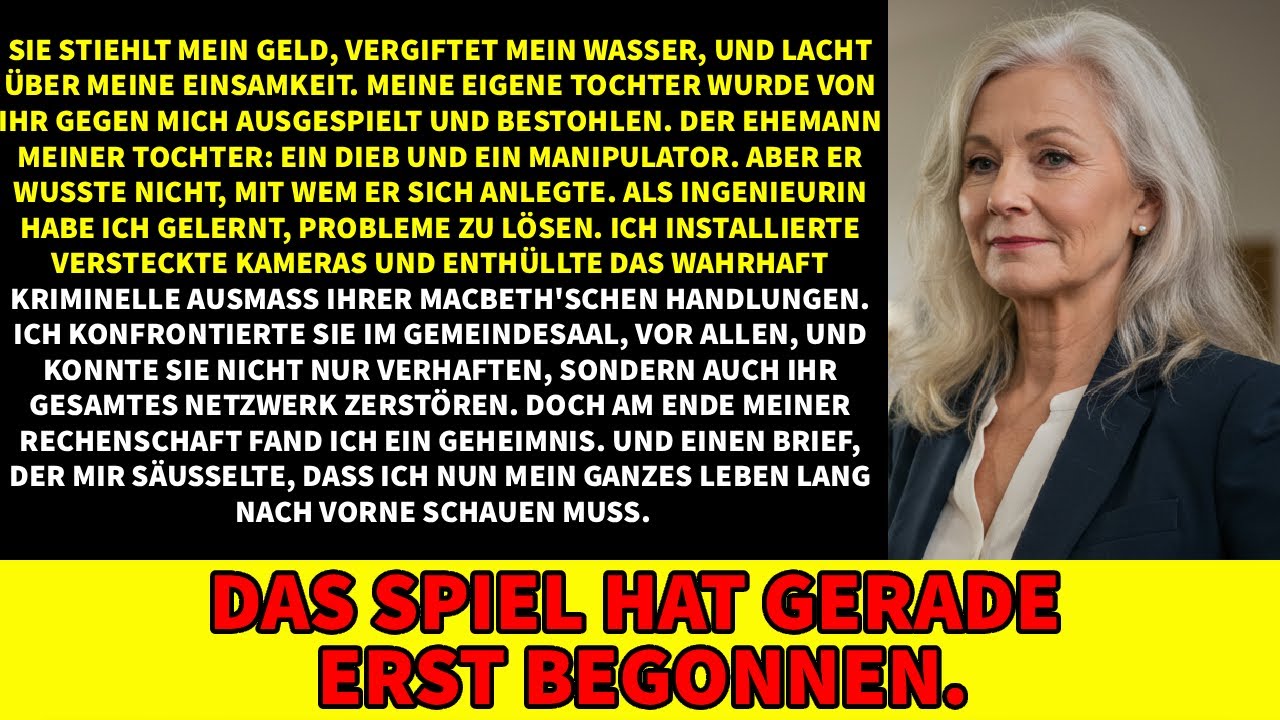 Sie dachte, sie hätte mich im Griff – aber ich bin eine pensionierte Ingenieurin.