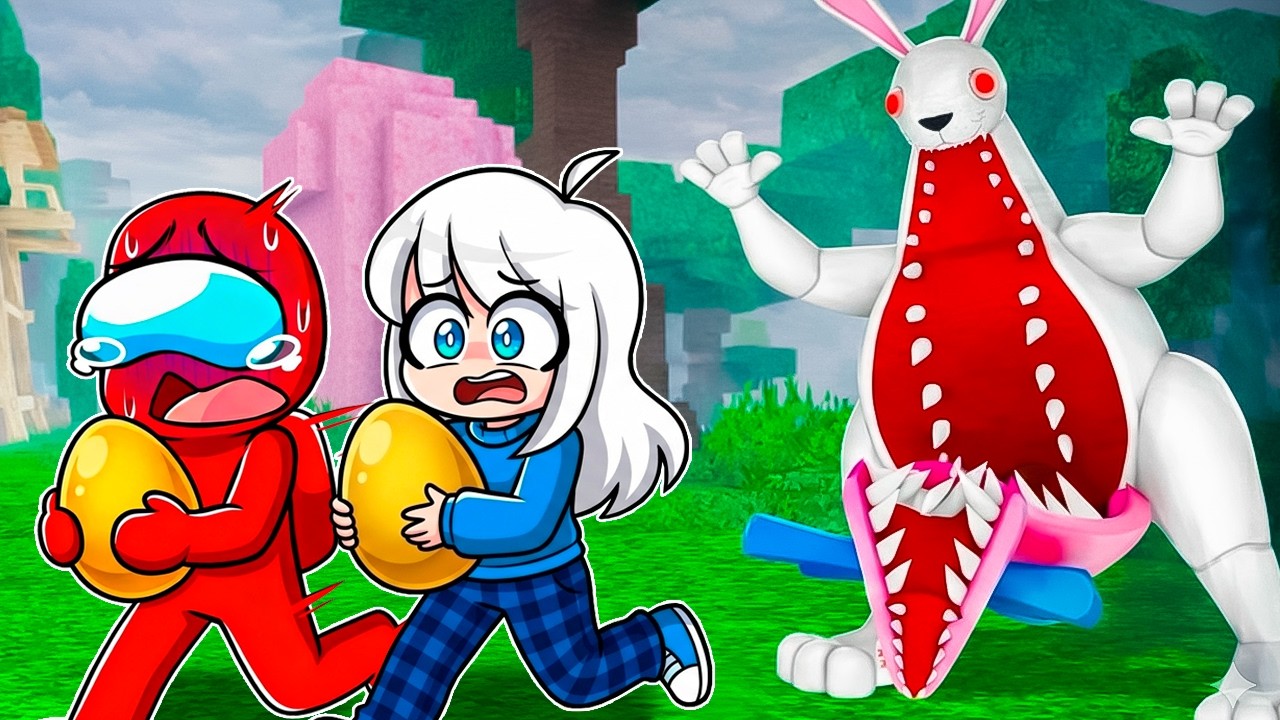 ROBO EL HUEVO SECRETO del CONEJO de PASCUA MONSTRUO de 99 NOCHES EN EL BOSQUE!