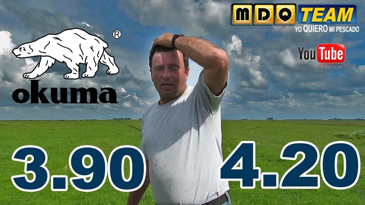 Comparativo cañas Okuma Longitude 3.90 y 4.20