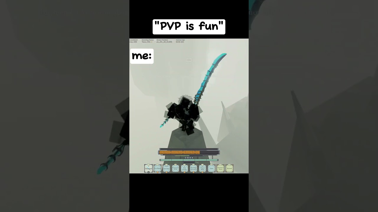 they said the PVP was fun... #shorts #deepwoken #roblox