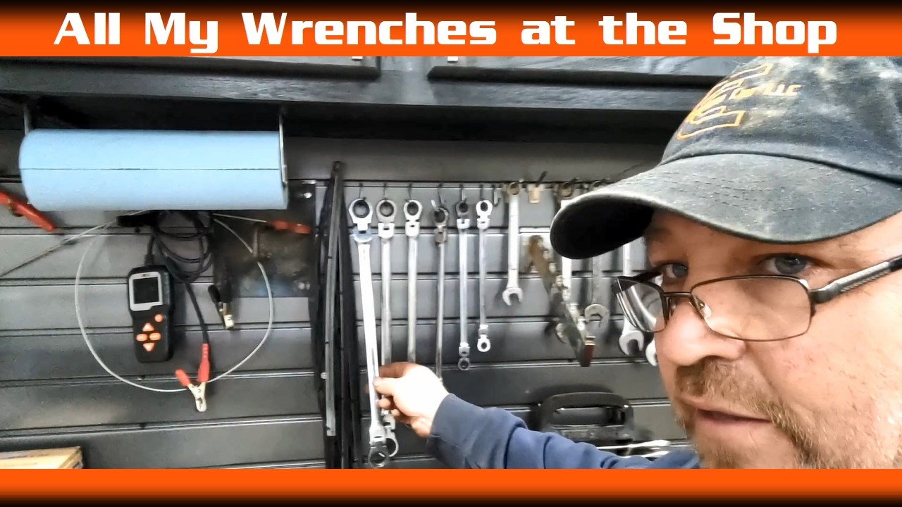 All My Wrenches #tool #tools #wrenches #repair #autorepair #tuesday