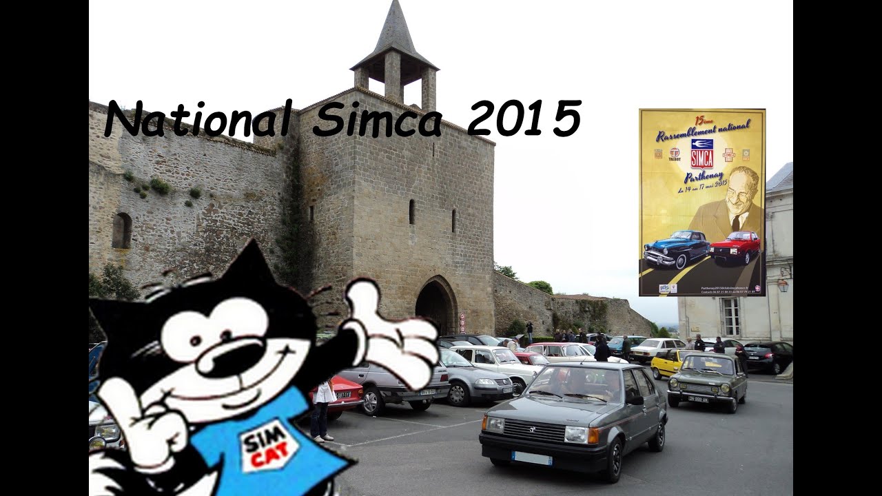 Le 15ème rassemblement national Simca 2015