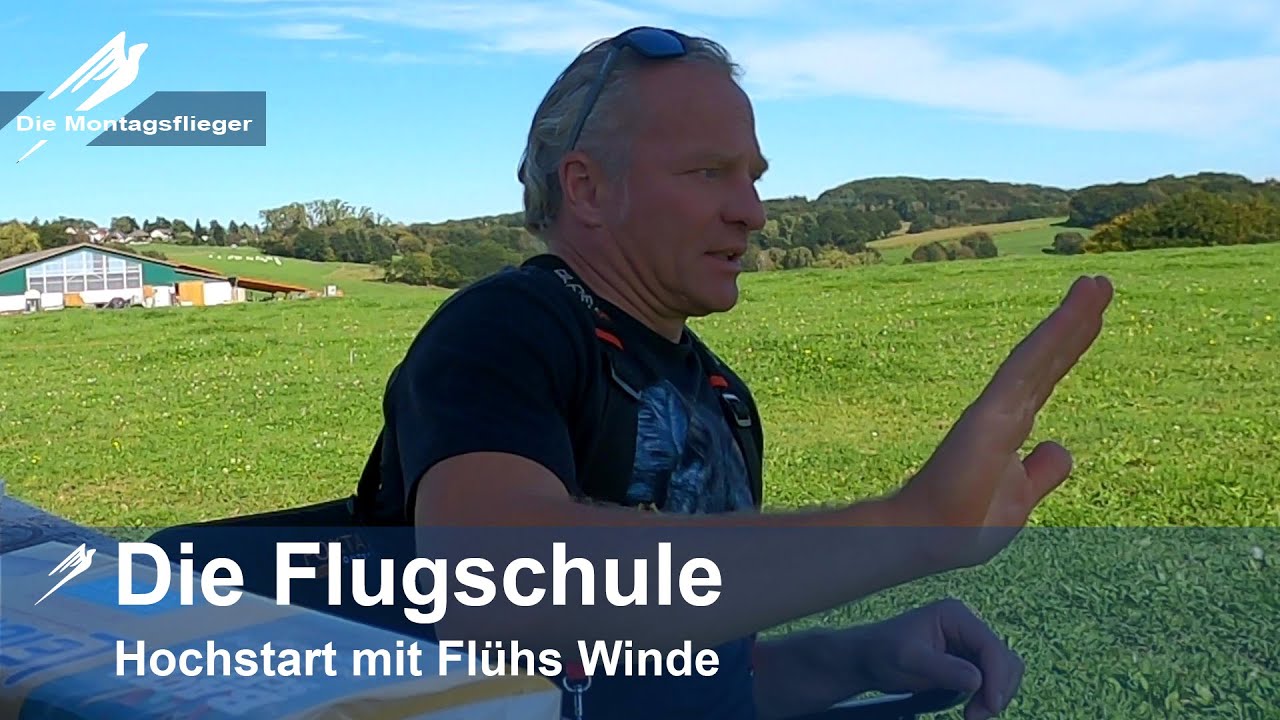Die Flugschule Hochstart mit Flühs Winde