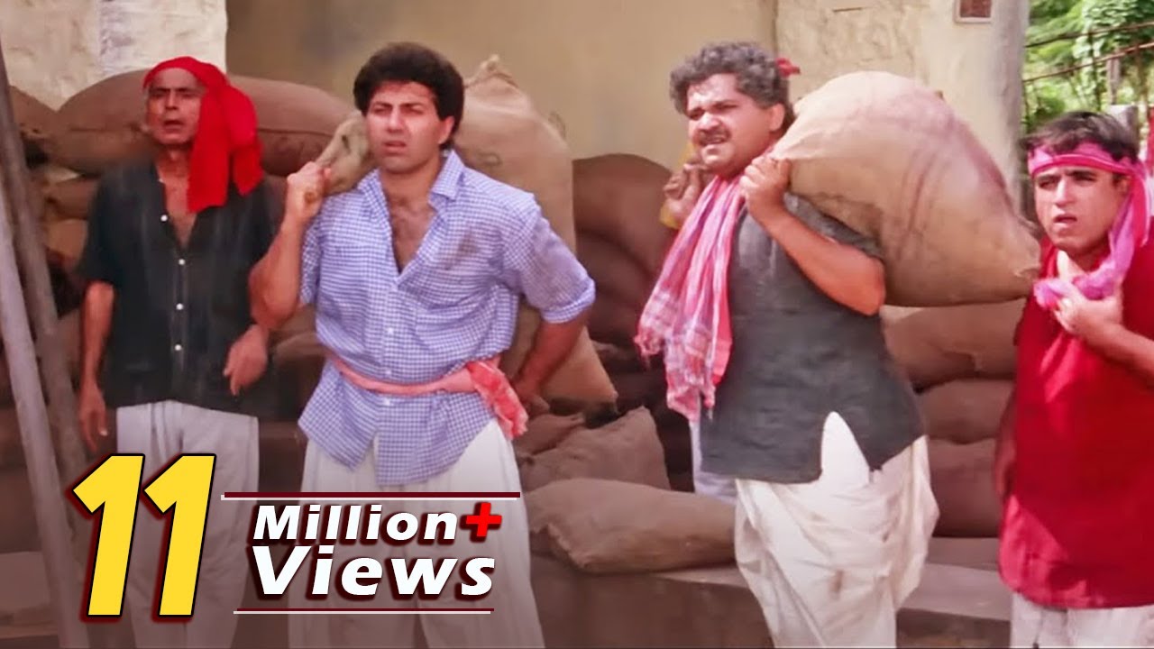 अबे तू करोड़ों का सेठ तो बोरी क्यों उठायी - सनी देओल टीकू तलसानिया ज़बरदस्त लोटपोट कॉमेडी