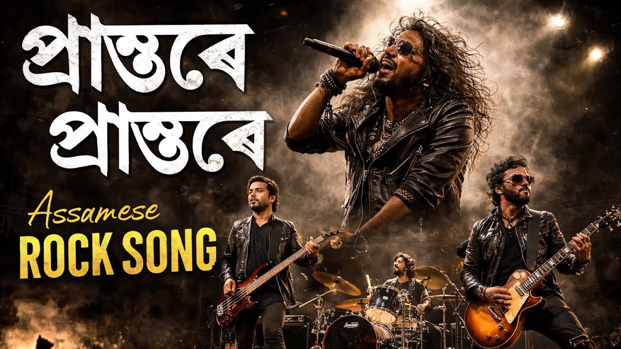 প্ৰান্তৰে প্ৰান্তৰে । Assamese Rock Song । JGD