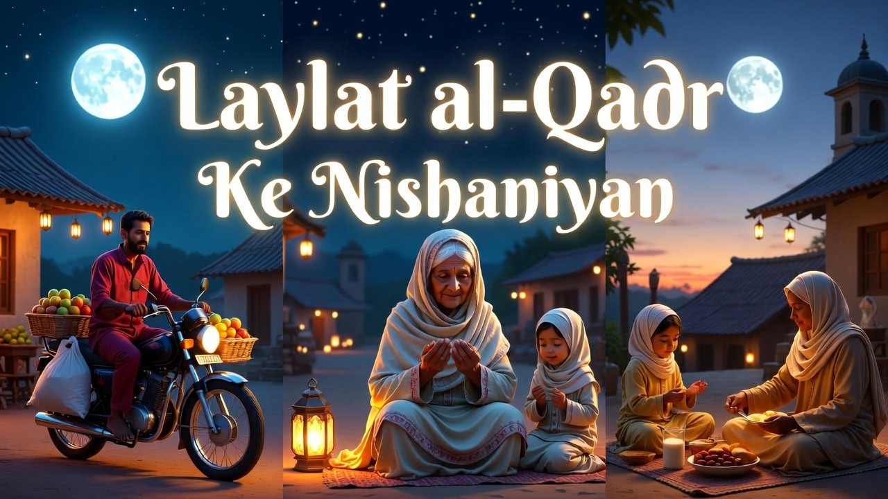 Laylat ul Qadr Ki Nishaniyan  Ek Pyari Dadi Aur Poti Ki Kahani