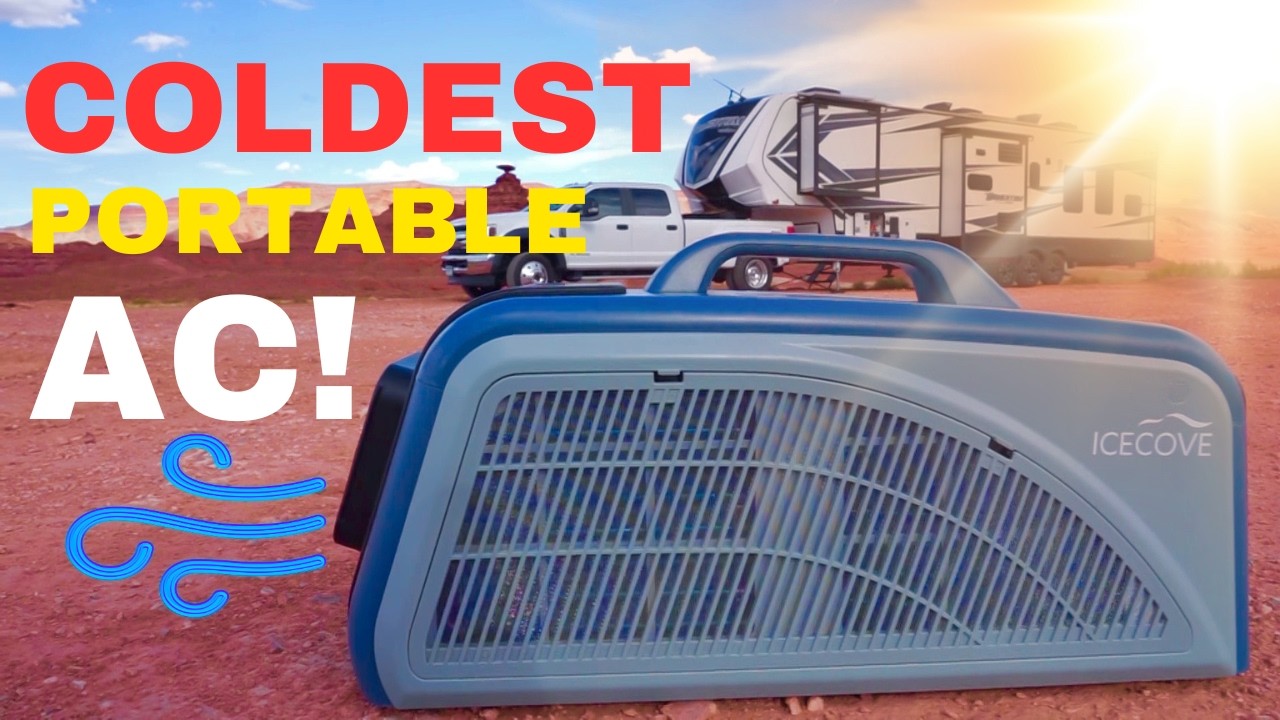 EMERGENCY AC For RV, Van, Car or Tent Camping (IceCove Portable Air Conditioner)