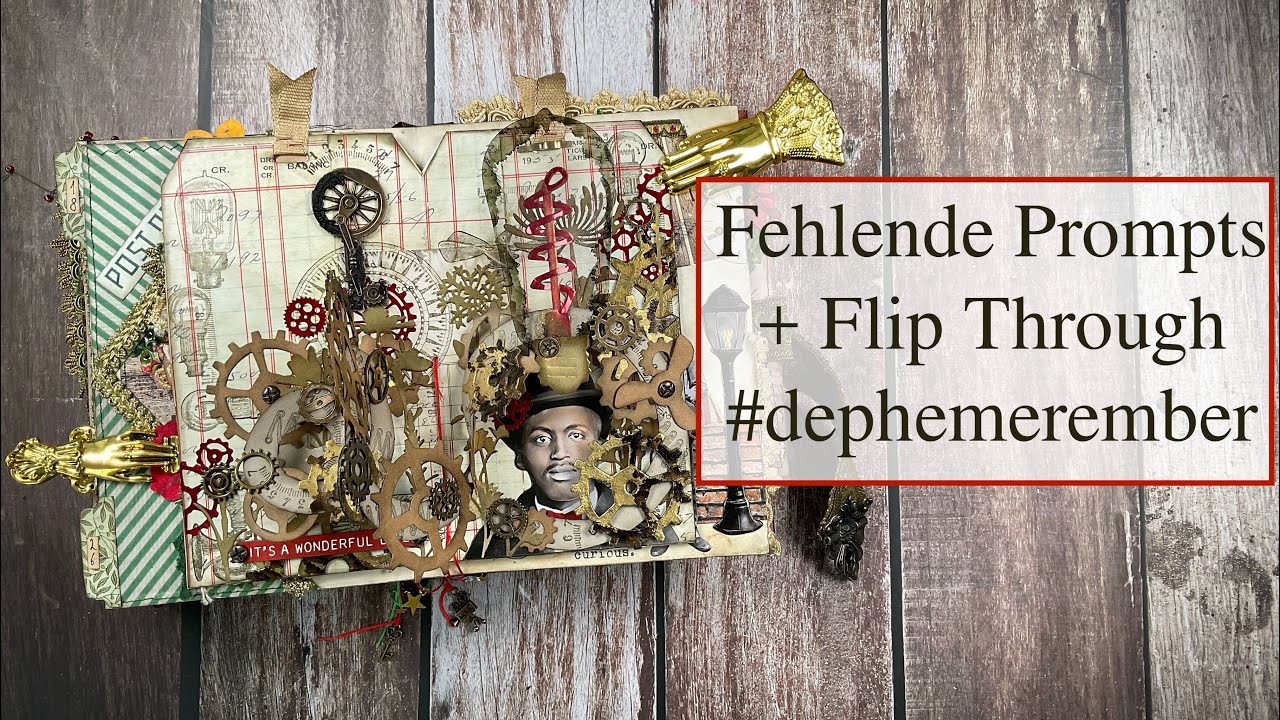 Fehlende Prompts + Flip Through 2024 - #dephemerember