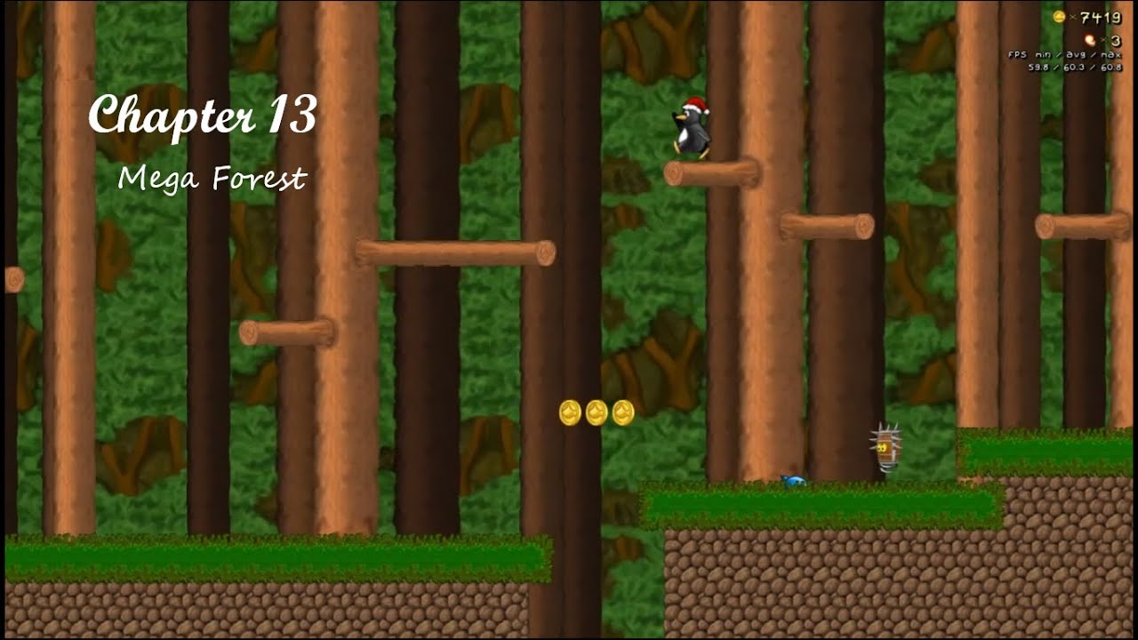 Super Tux, My World #13(Mega forest)