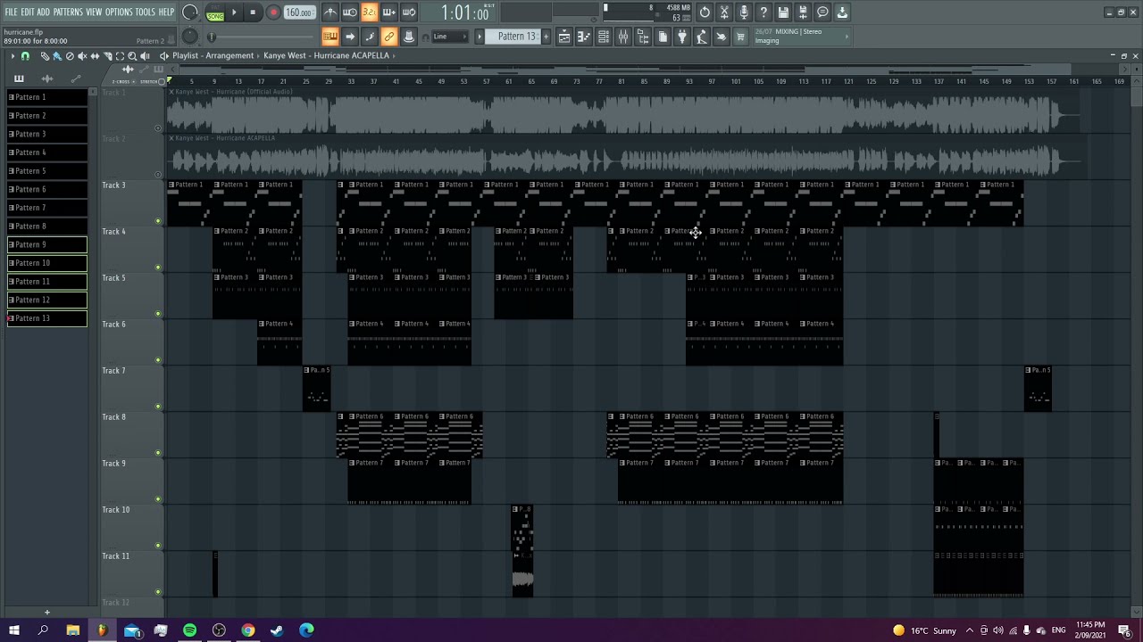 Hurricane - Kanye West (FL Studio Remake)