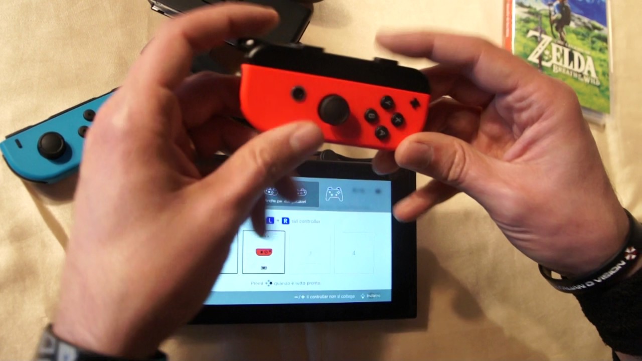 Nintendo Switch - Accensione e configurazione