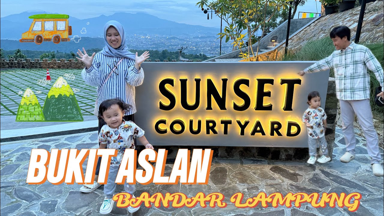 Best Spot Sunset ‼️ Bermain di Bukit Aslan Bandar Lampung