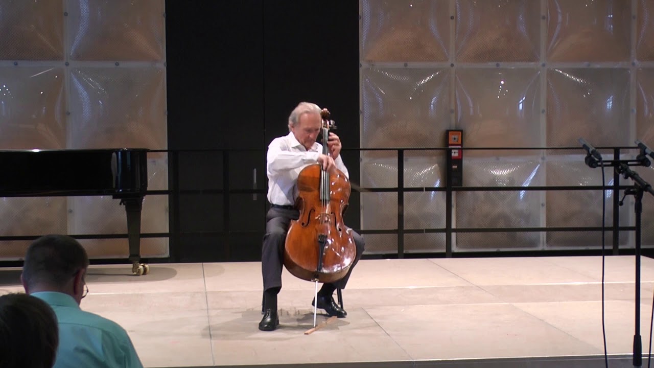 György Kurtág: 7 pieces for cello solo by Stefan Metz