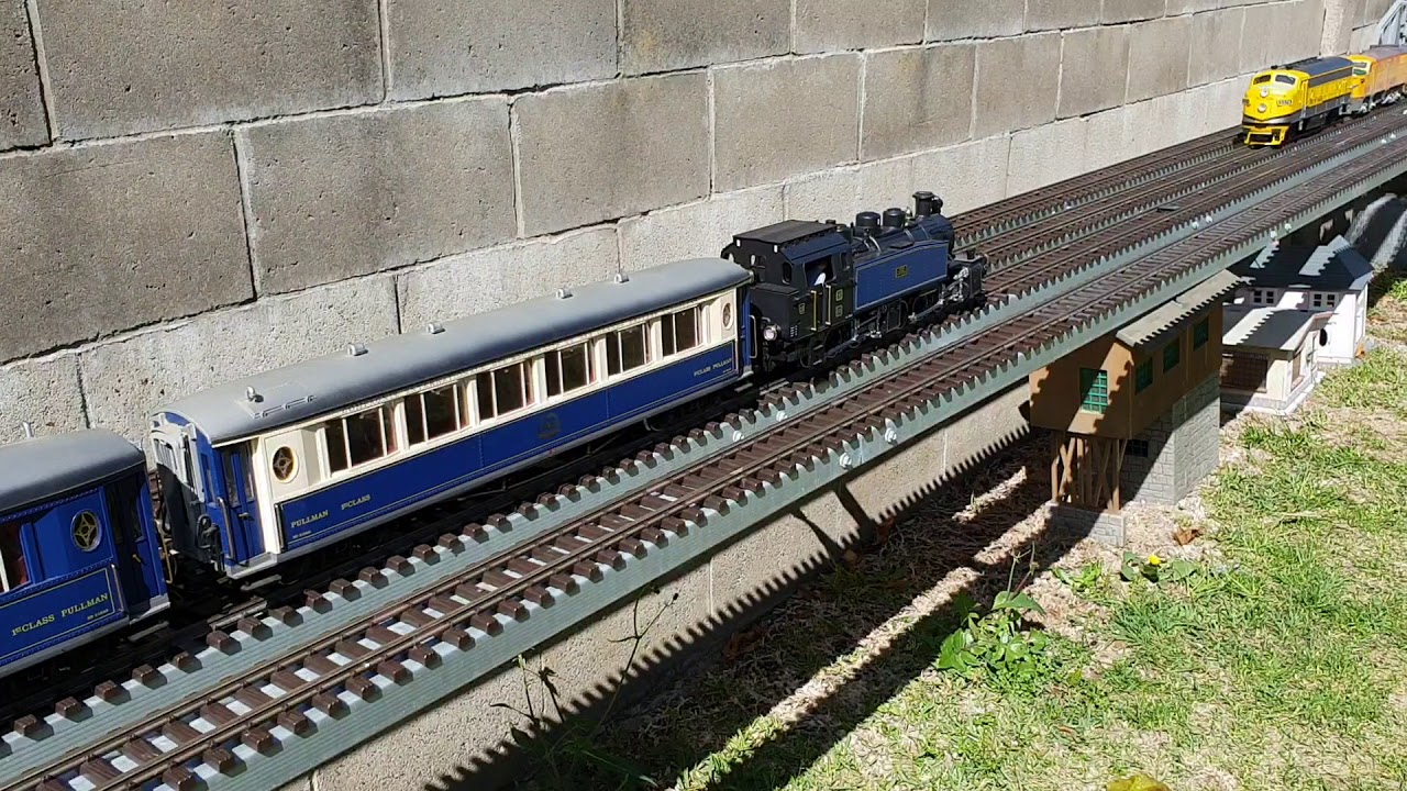 Lgb Orient Express set with extra cars