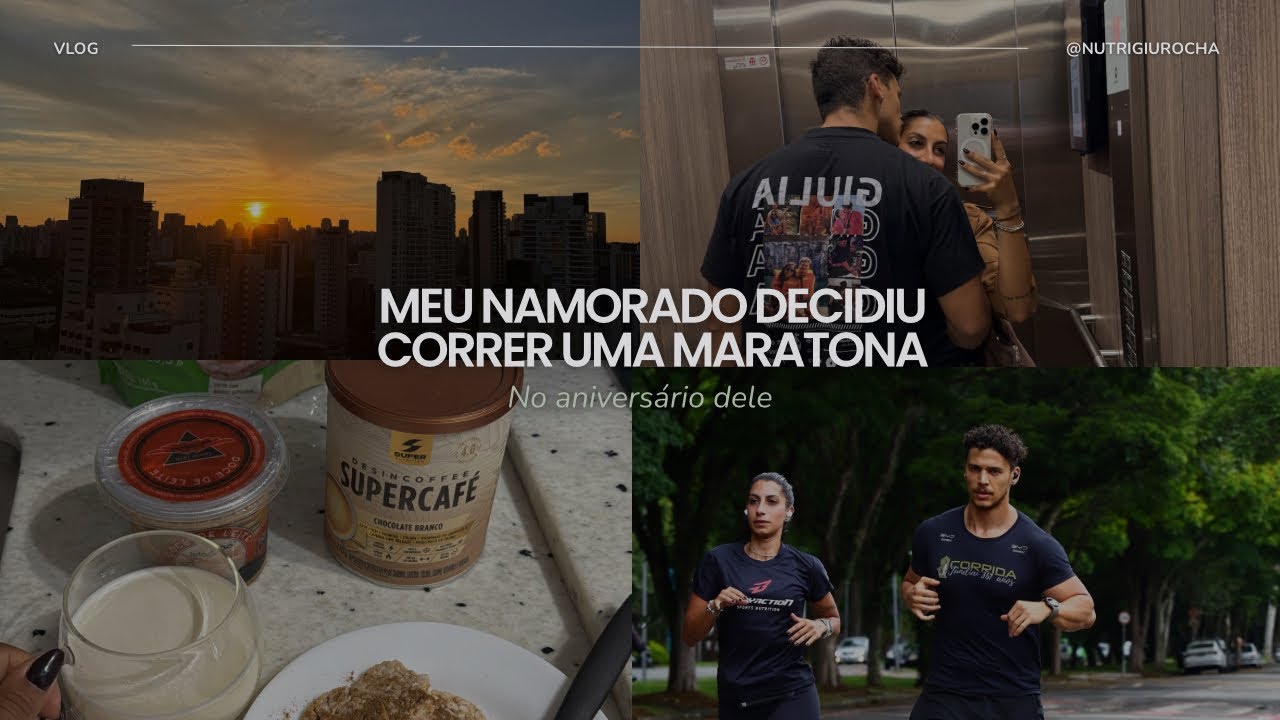 Maratona do Fe e vlog do final de semana 