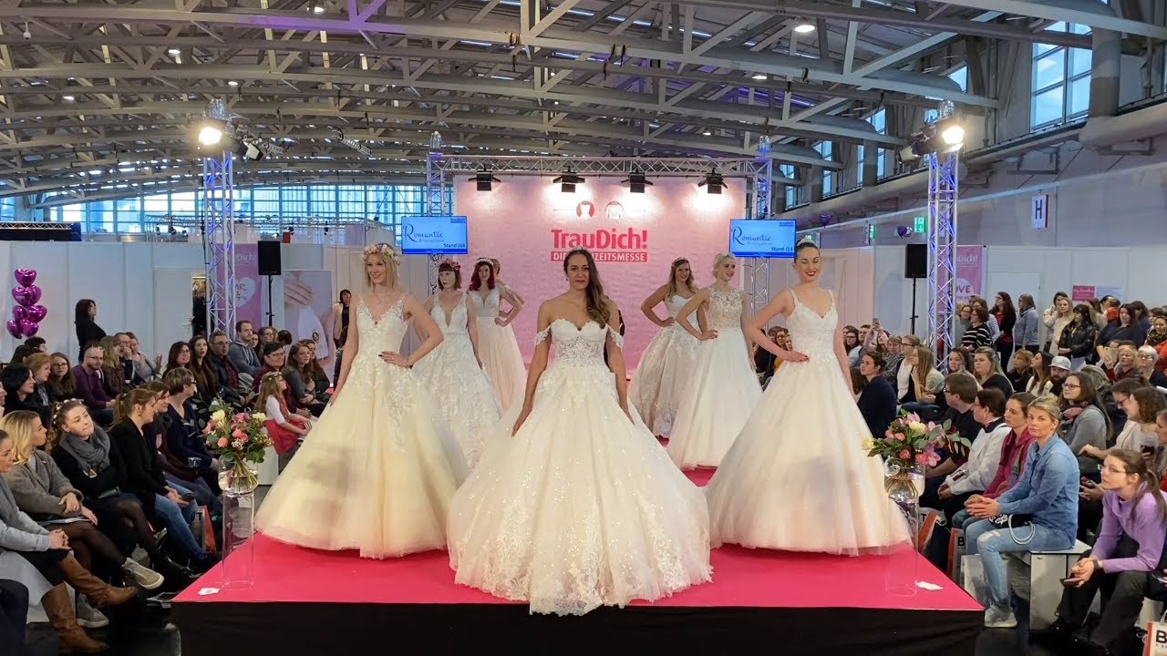Brautmodenschau ROMANTIC Brautgalerie Hochzeitsmesse TrauDich2020! Frankfurt am Main