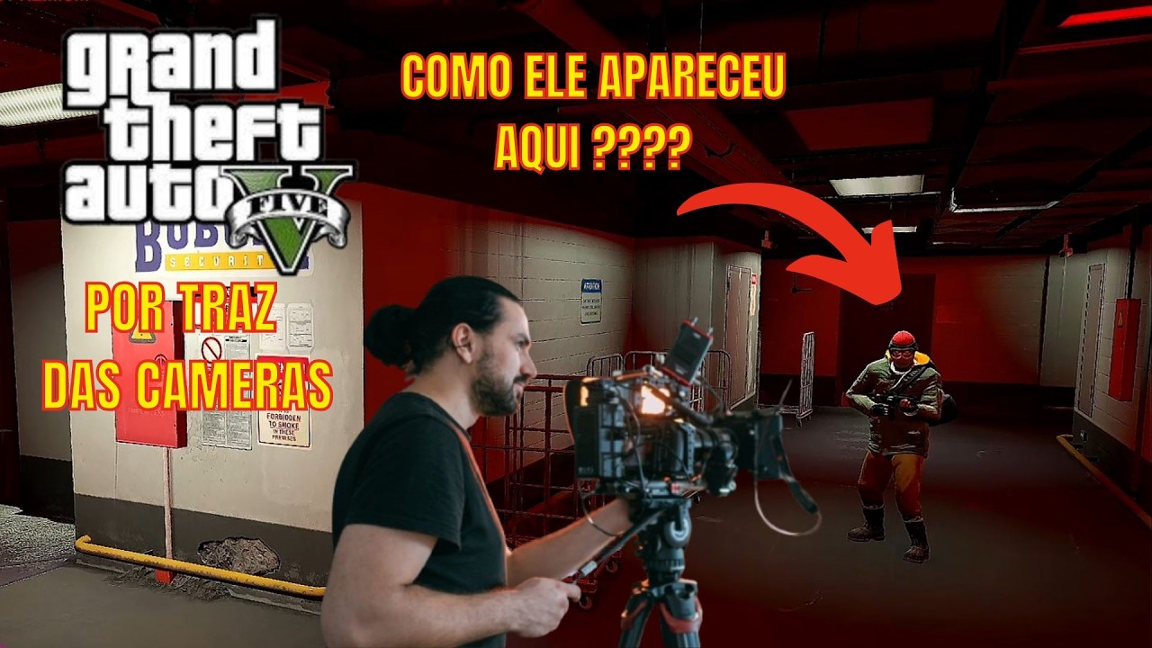 COMO É O GTA 5 POR TRAZ DAS CAMERAS ? MISSAO PRÓLOGO