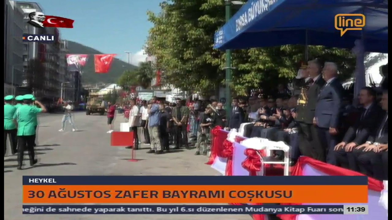 30 Ağustos Zafer Bayramı coşkuyla kutlanıyor
