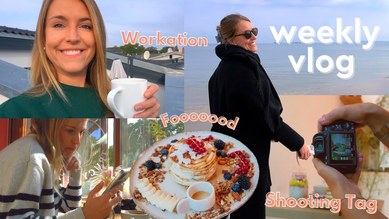 WEEKLY VLOG ✨ Day in the life of a Social Media Manager 📸 & Workation auf Usedom ☀️