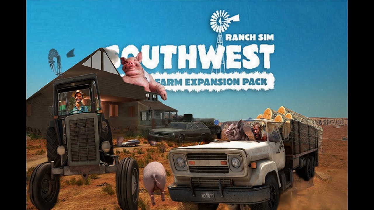 Ranch Simulator — Строю ангар на ранчо для сельхозтехники. #steam