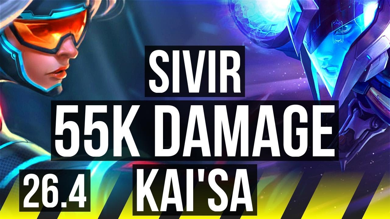 SIVIR & Alistar vs KAI'SA & Neeko (ADC) | 55K damage | EUW Challenger | 26.4