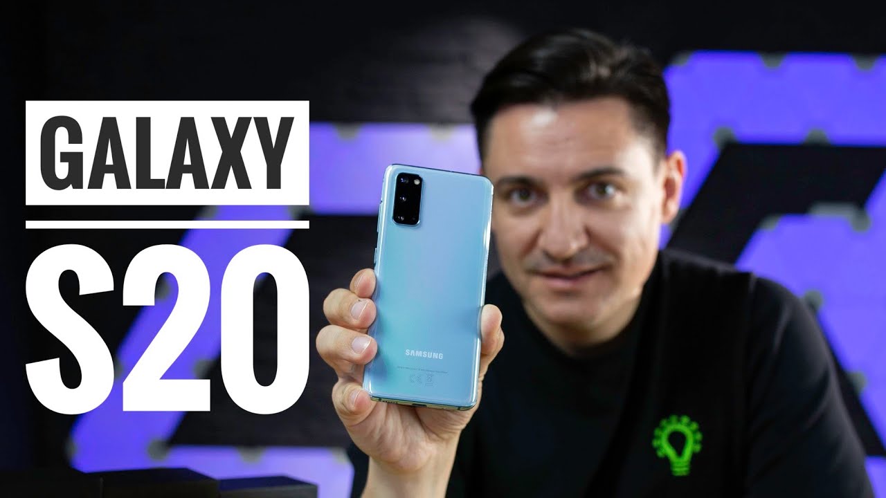 SAMSUNG GALAXY S20 - UNBOXING & REVIEW