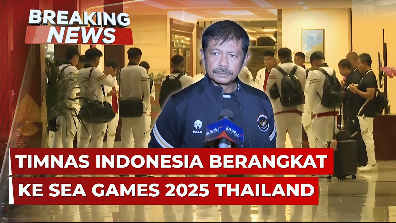 BREAKING NEWS - Keberangkatan Timnas Indonesia ke SEA Games 2025 Thailand