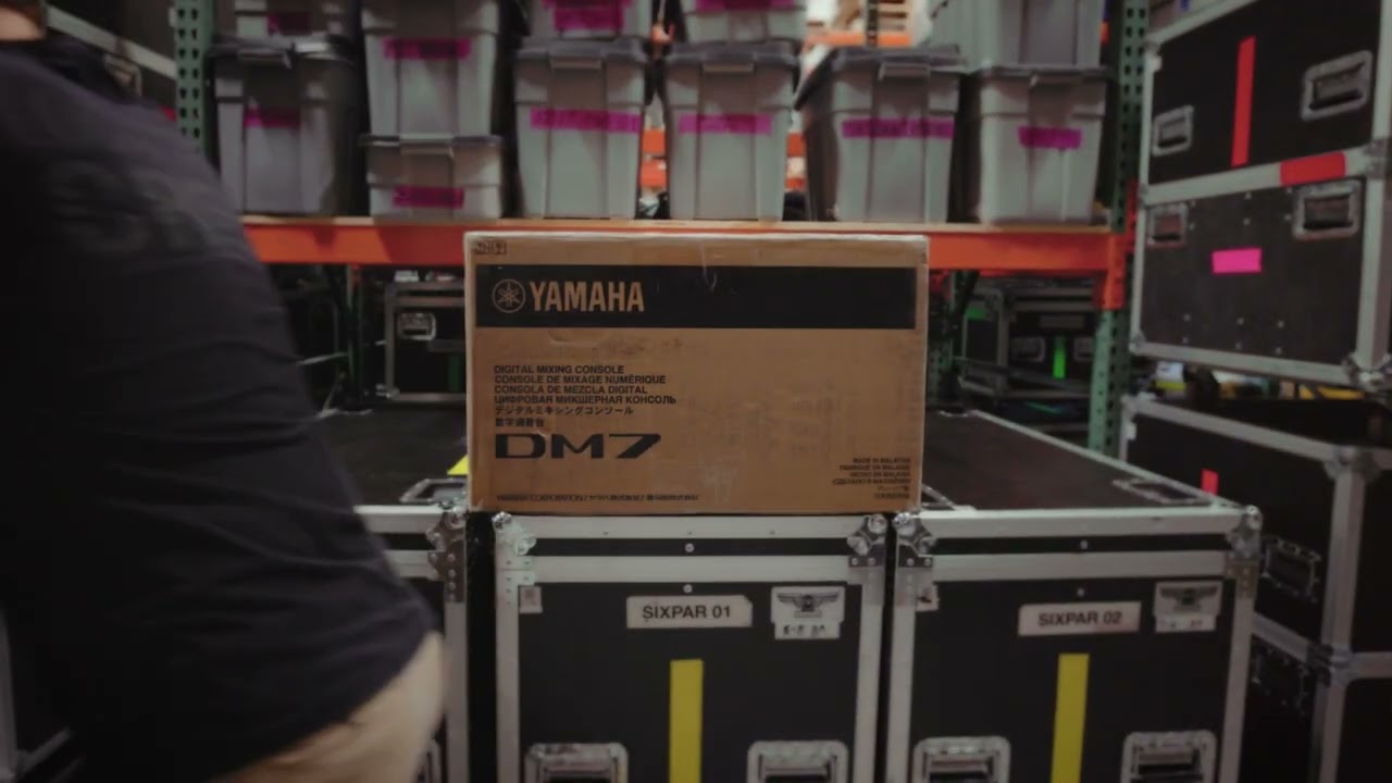 avad3 has a brand new toy #yamaha #yamahadm7 #audiomixing