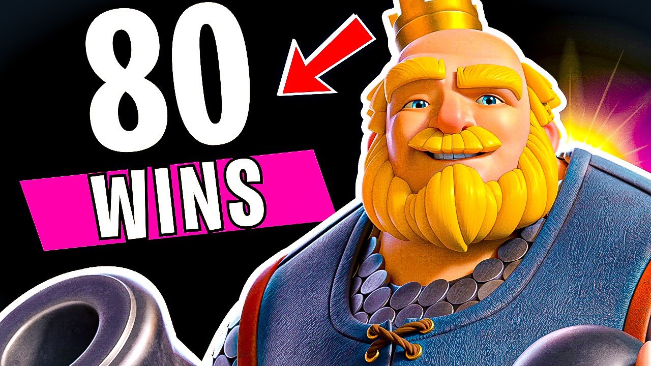 This New Royal Giant Deck Won Me 80 Games - Clash Royale