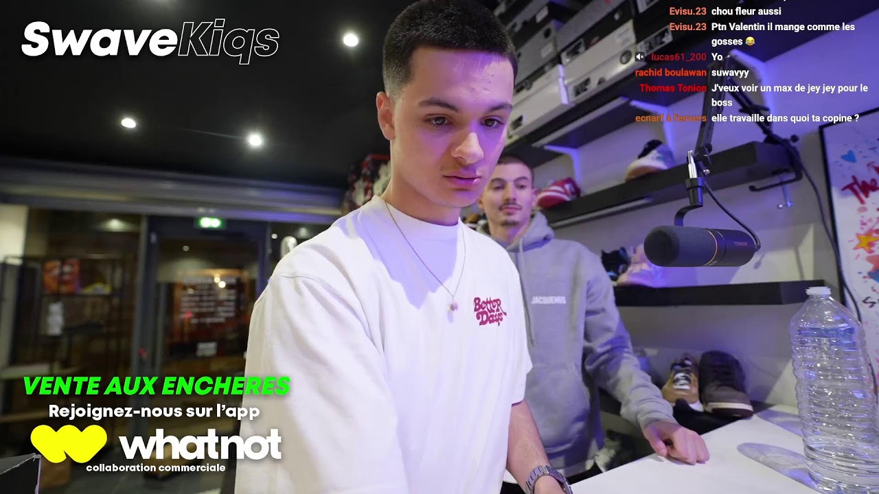 Vente aux enchères Whatnot 🕺