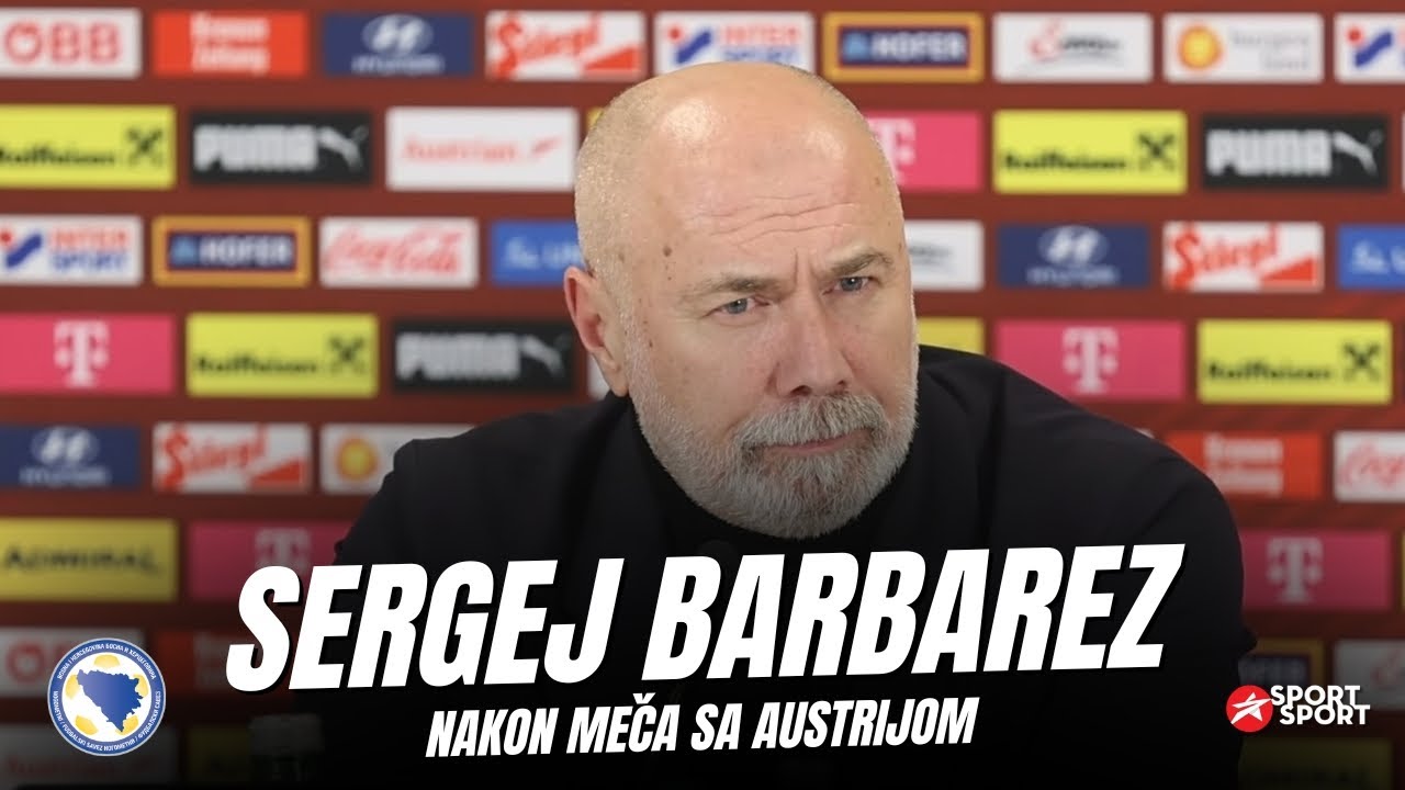 SERGEJ BARBAREZ: BOLI SVE I TUŽNO JE GLEDATI NJIH U SVLAČIONICI, ALI... | PRESS KONFERENCIJA