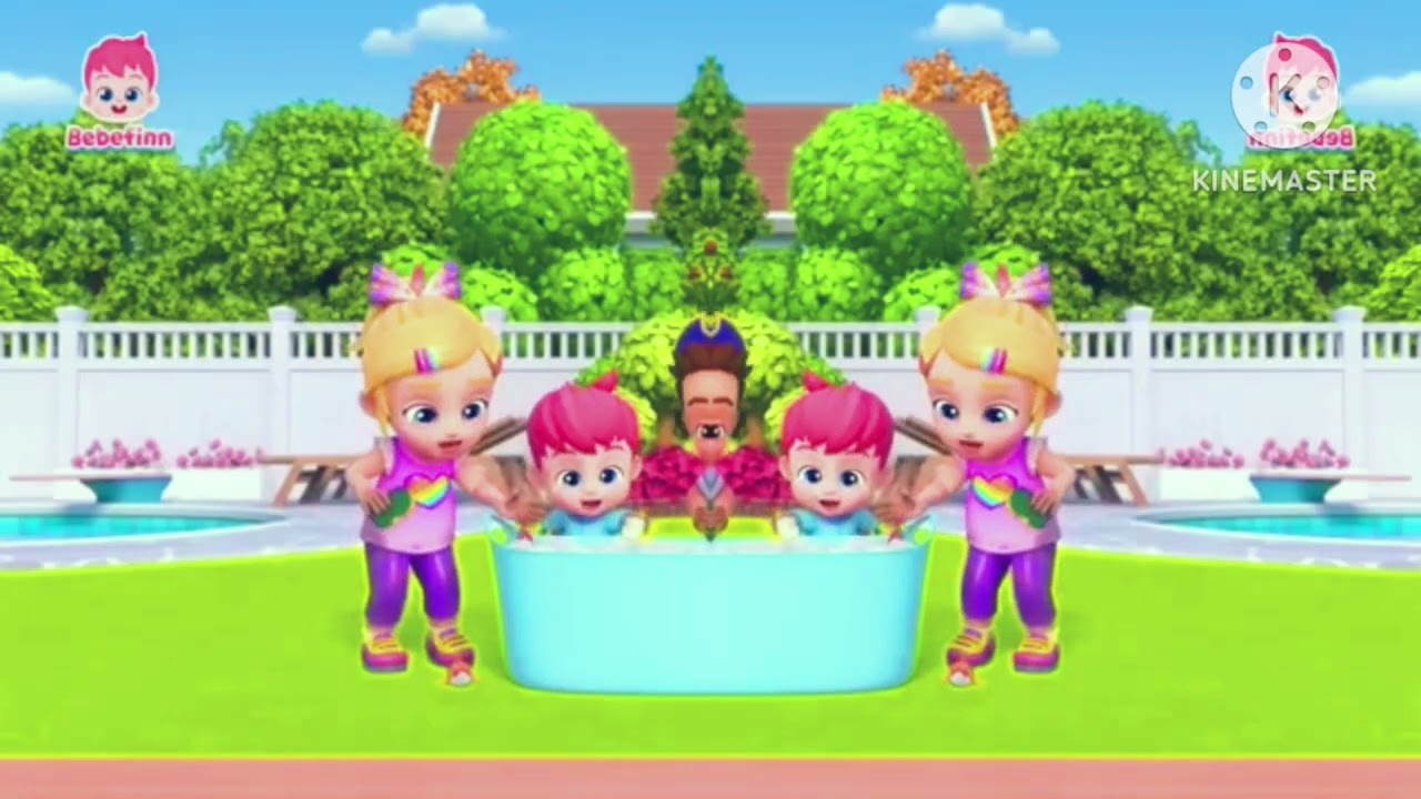 Scrub a dub! Scrub away! || Bebefin effects 