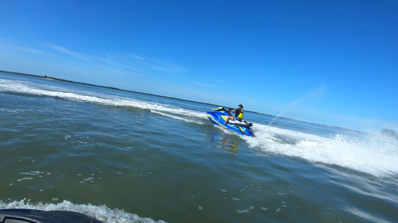 Yamaha FX SVHO 2020 Azure Blue/ Lime Yellow