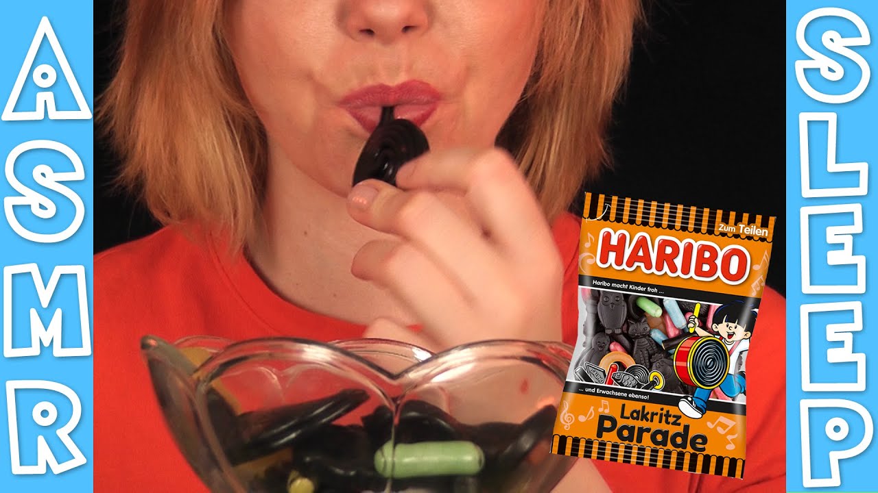 ACMP поедание лакричных конфет | интенсивные звуки жевания | Haribo