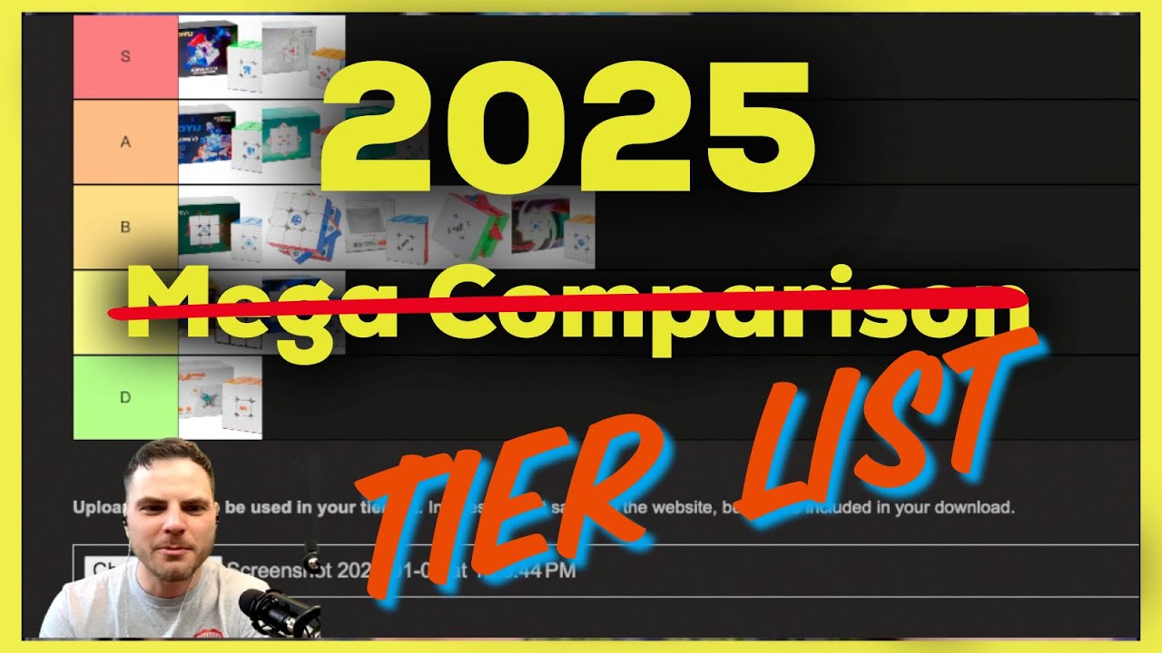 2025 Speed Cube Tier List 