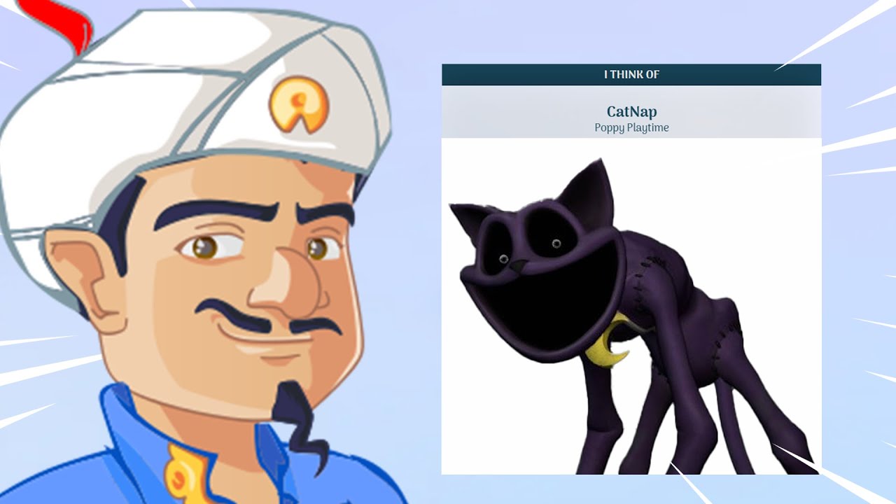 AKINATOR GUESSES POPPY PLAYTIME CHAPTER 3 CHARACTERS