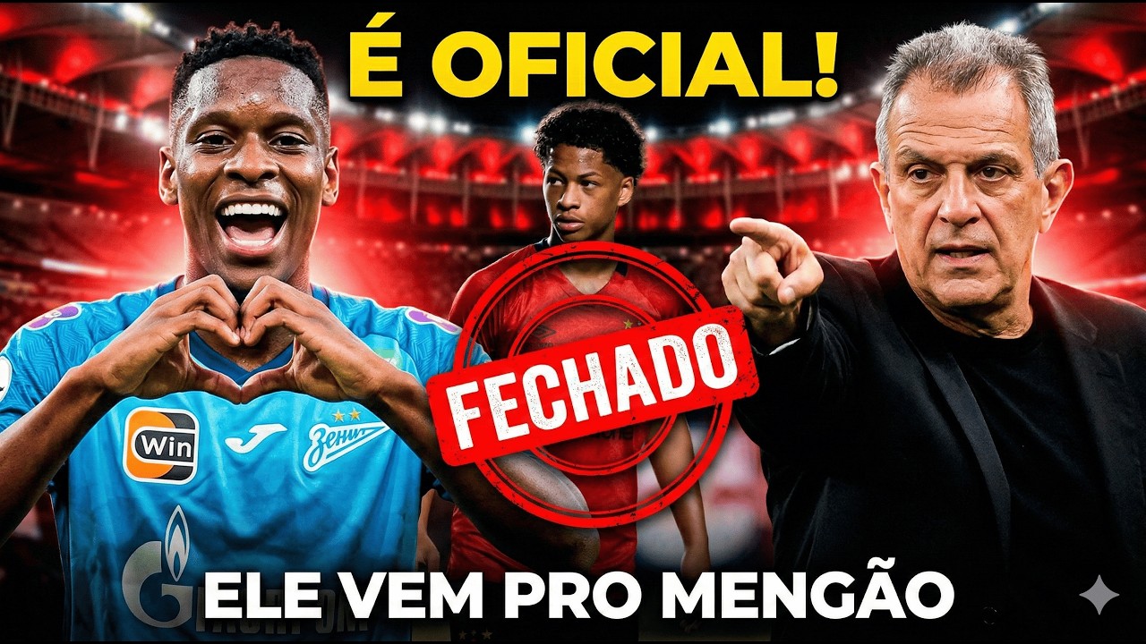 💣 CONFIRMADO! FLAMENGO VAI BUSCAR LUIZ HENRIQUE E A NEGOCIAÇÃO ESTÁ AVANÇADA