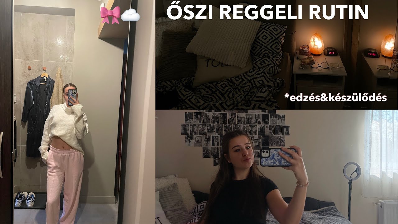 ŐSZI REGGELI RUTIN | hogyan telik egy reggelem ha nincs suli🩷☁️
