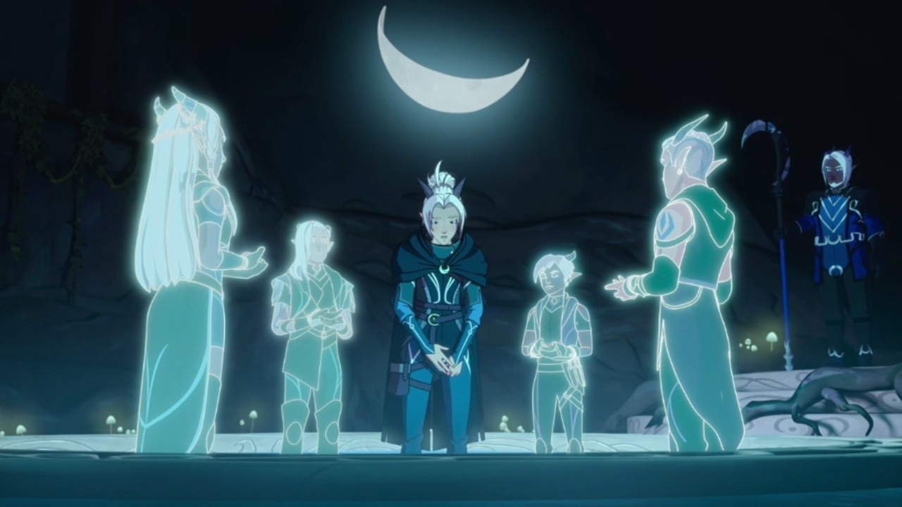 Rayla's Unghosting Ritual | The Dragon Prince Season 7 Scene