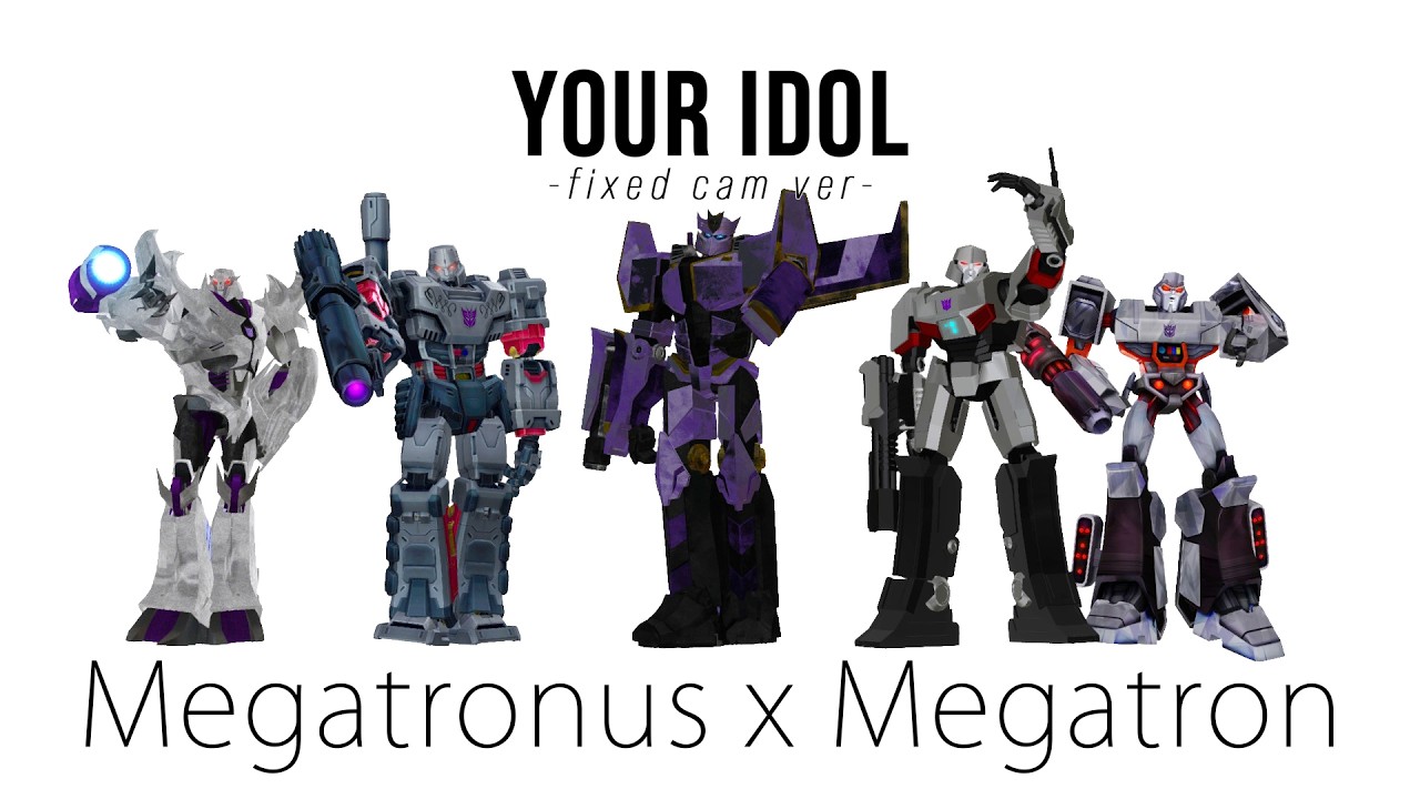 Your IDOL -  Megatronus ft. Megatron - fixed cam ver. | Transformers   #demonhunters #sajaboys #TFO