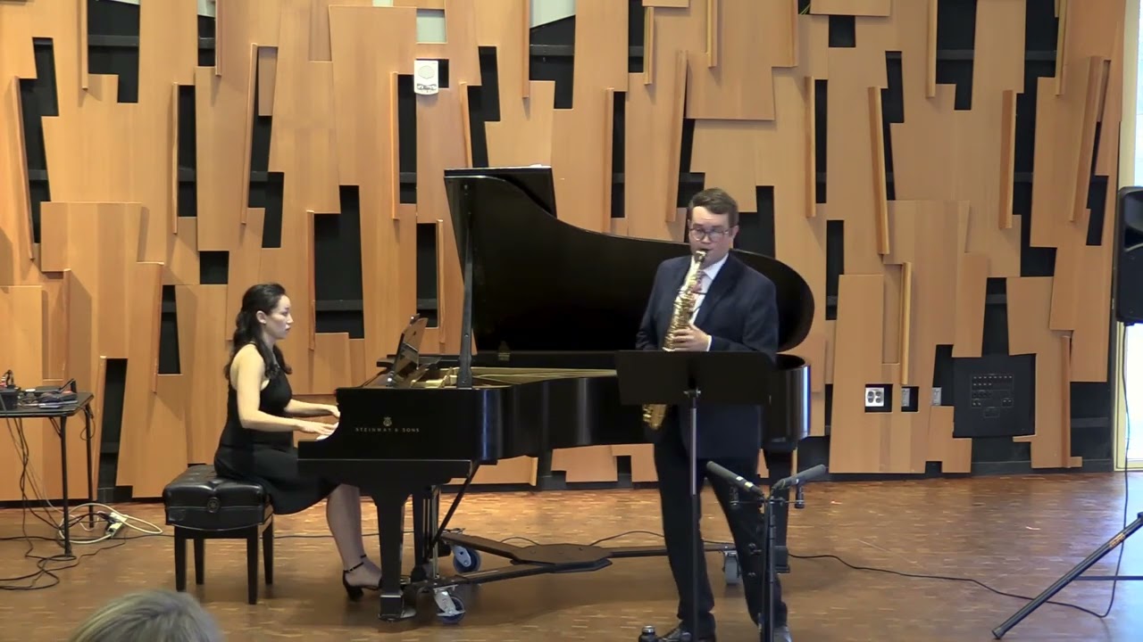 Time Pieces Op. 43 - Robert Muczynski [arr. Alto Saxophone] (LIVE)