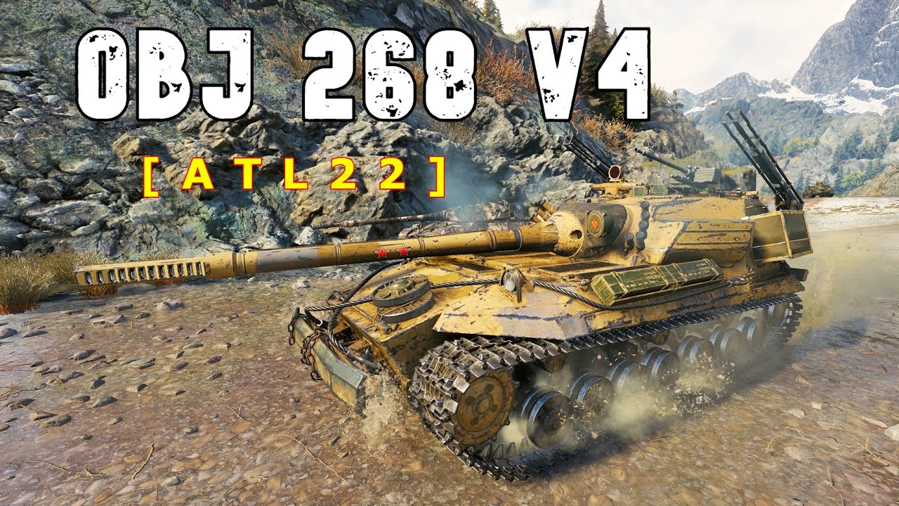 World of Tanks Object 268 Version 4 - 10 Kills 11,8K Damage