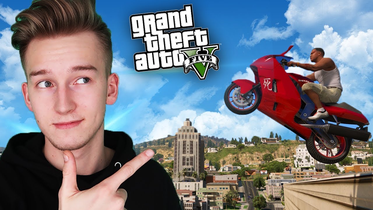 GTA V - STUNT CHALLENGE 6! 🛵