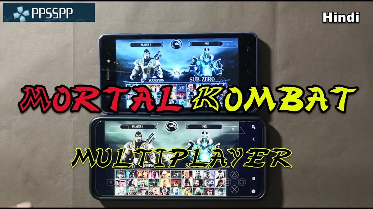 How To Play Mortal Kombat Multiplayer On PPSSPP Emulator