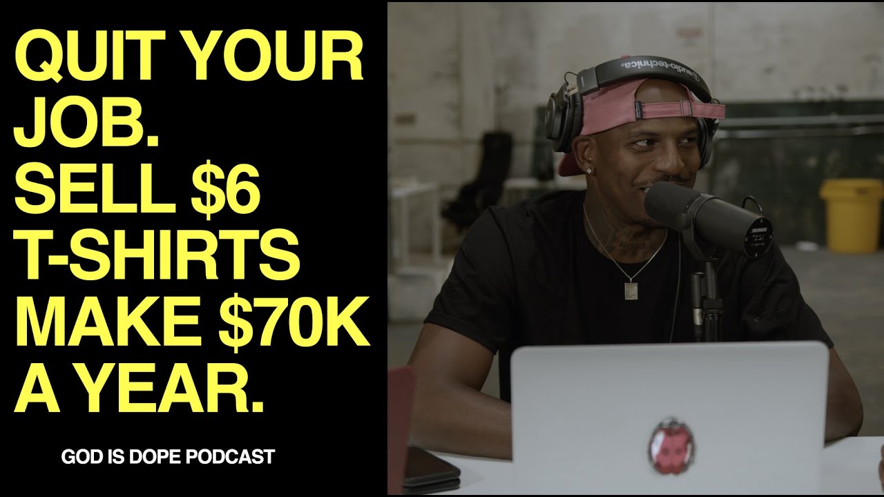 Quit Your Job. Sell $6 T-Shirts. Make 70K A Year. | 