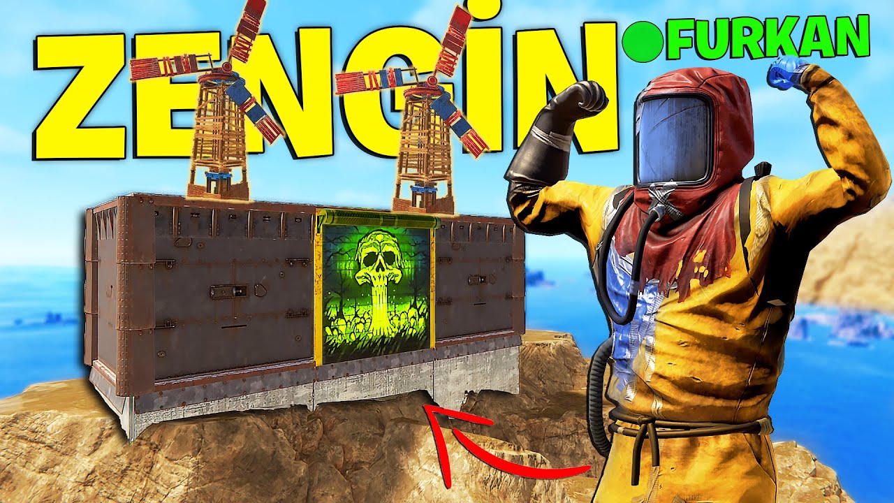 DEV KAYA'NIN ÜZERİNDE OYUNUN EN ZENGİN OYUNCULARI OLDUK ! (RAİDLER ve HARİKA ZENGİNLİK) Rust Türkçe