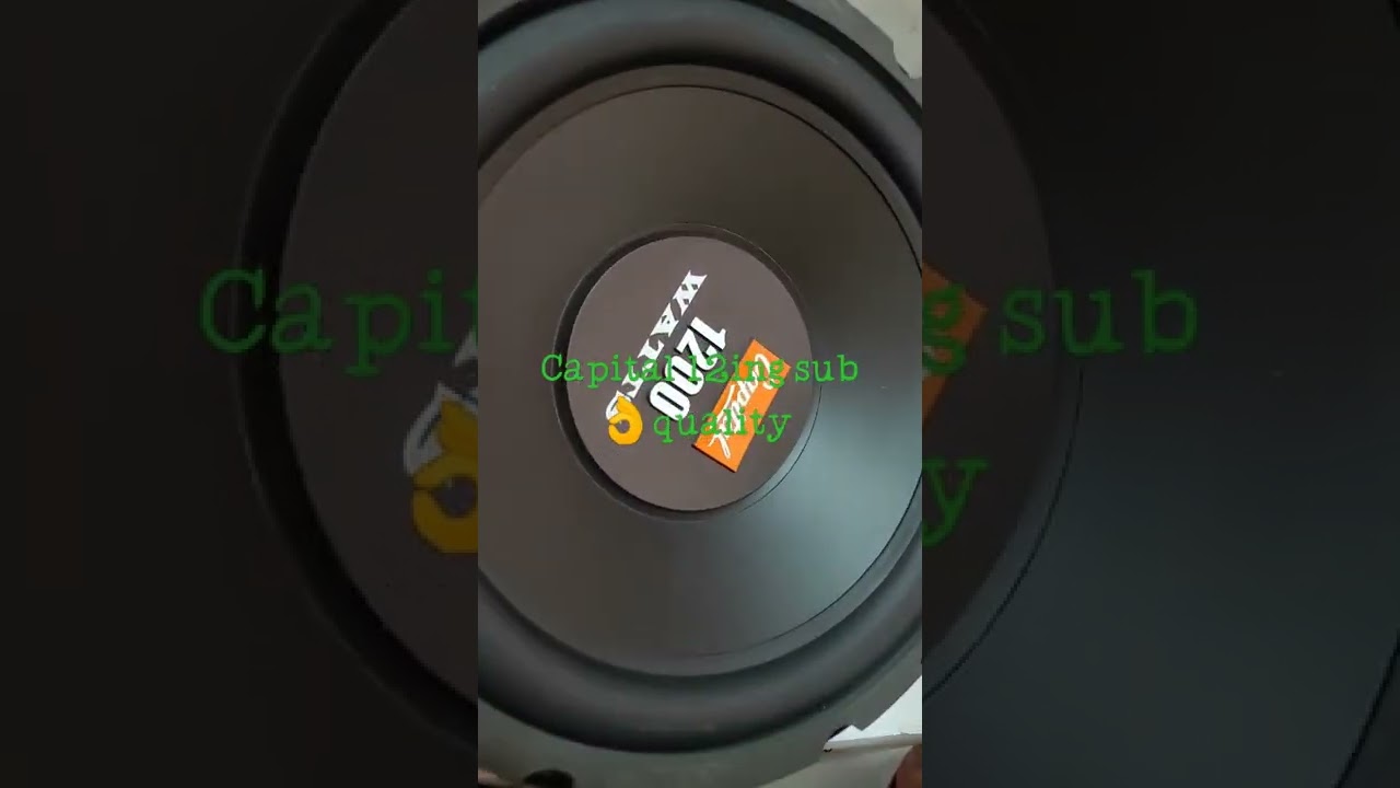 Best quality 12ing subwoofe   | CPITAL|