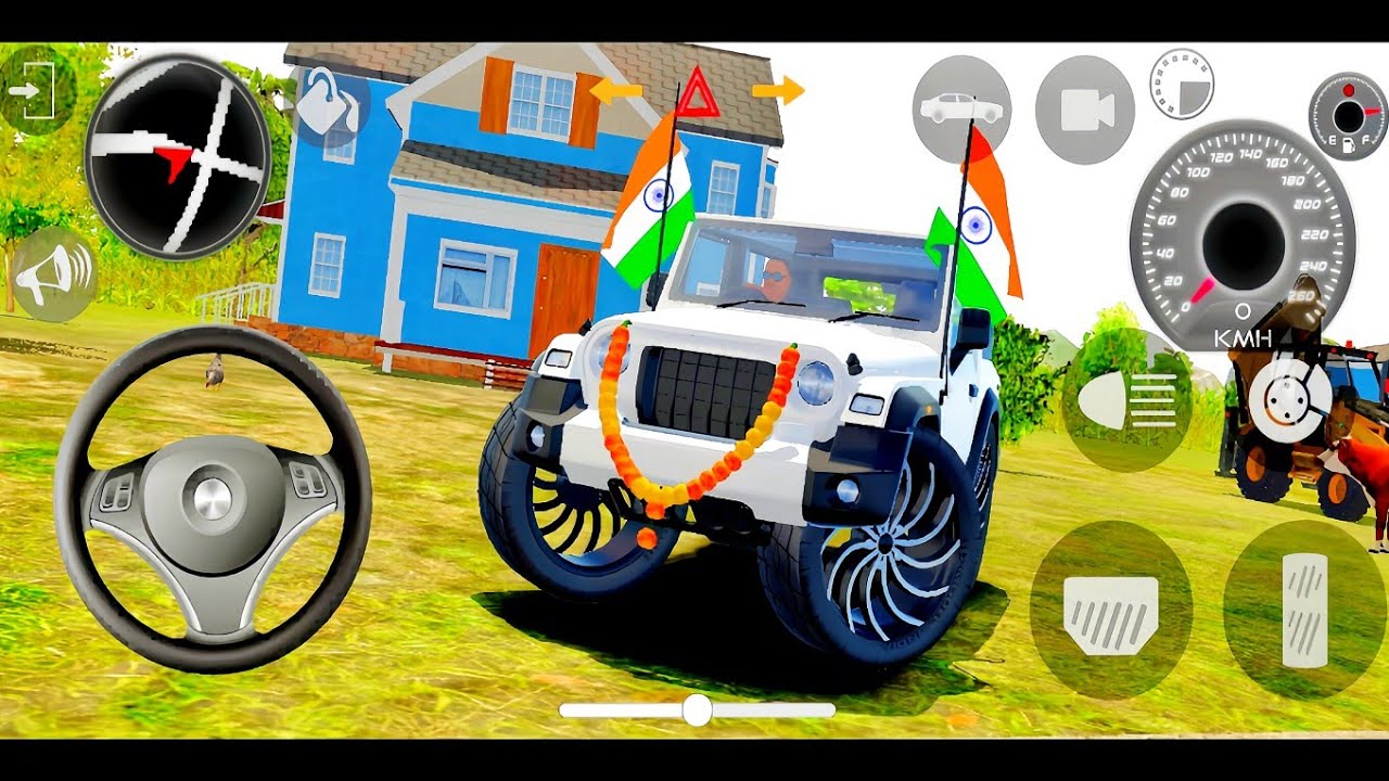 Dollar Song x Thar Car Game 🚘 | Best Gameplay 2025 | India Car Simulator 3D