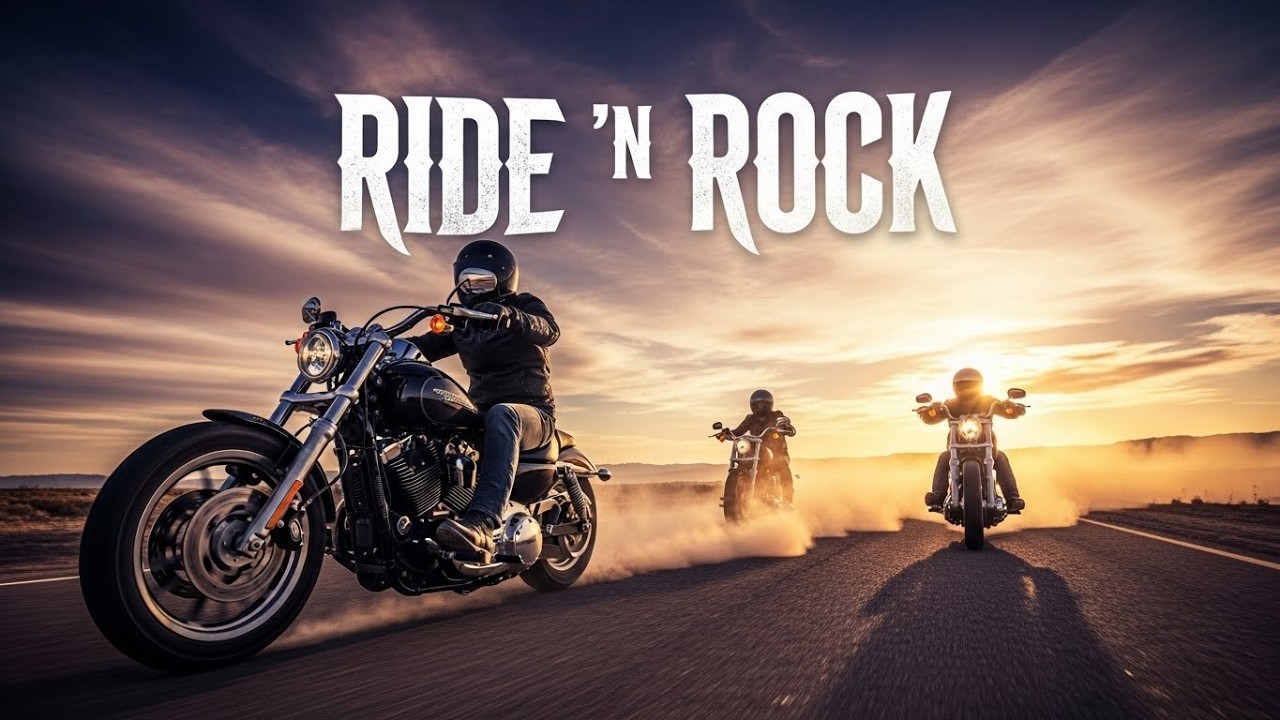 Blues Rock ’n’ Roll 🎸 Ride ’N Rock 🔥 Screaming Wheels | Grit & Freedom 🇺🇸