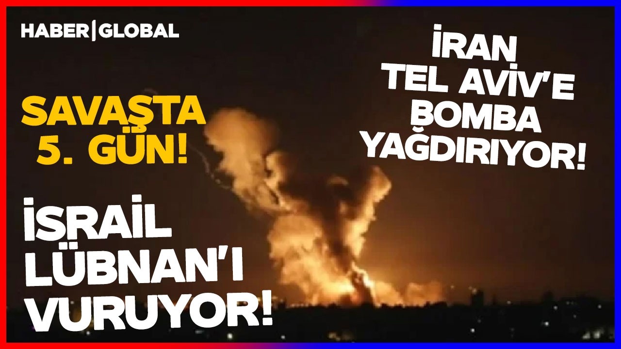 ORTA DOĞU YANGIN YERİ I İsrail Lübnan'ı Vuruyor İran Tel Aviv'e Bomba Yağdırıyor! Tahran'da Patlama!